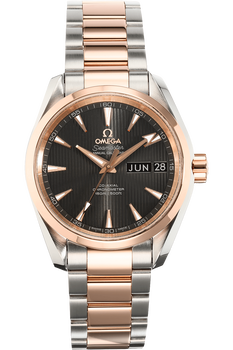 Seamaster Aqua Terra Co-Axial Annual Calendar Rose Gold and Stainless Steel Automatic