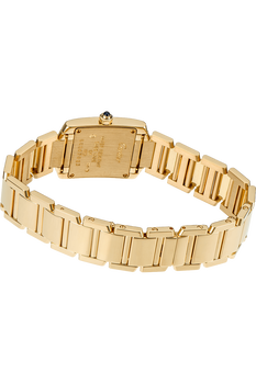 Tank Francaise Yellow Gold Quartz