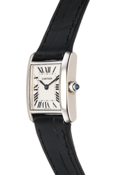 Tank Francaise White Gold Quartz