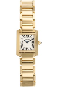 Tank Francaise Yellow Gold Quartz