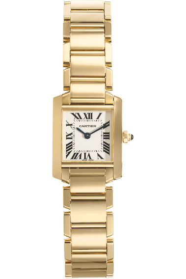 Tank Francaise Yellow Gold Quartz