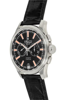 El Primero Pilot Chronograph LE Stainless Steel Automatic