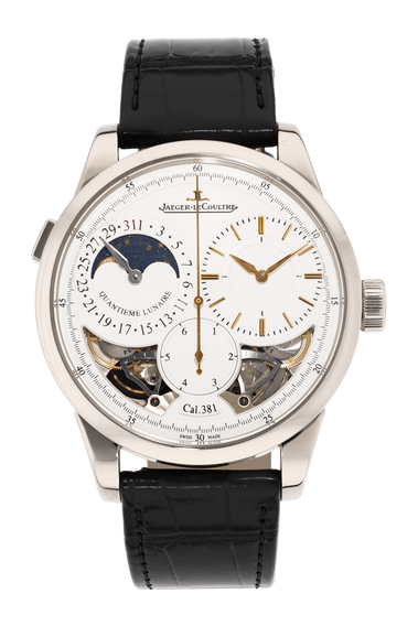 Duometre Quantieme Lunaire White Gold Manual