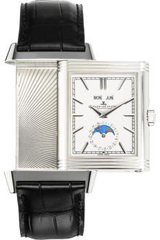 Reverso Tribute Duoface Calendar Stainless Steel Manual