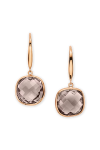 Color Drops Smoky Quartz Earrings