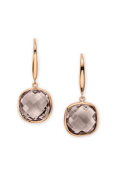 Color Drops Smoky Quartz Earrings