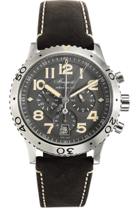 Transatlantique Type XXI Flyback Stainless Steel Automatic