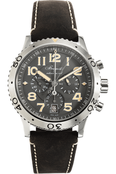 Transatlantique Type XXI Flyback Stainless Steel Automatic
