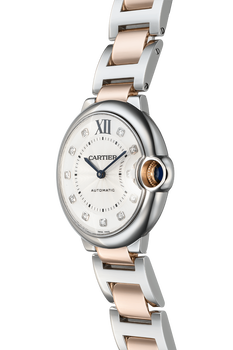 Ballon Bleu Rose Gold and Stainless Steel Automatic