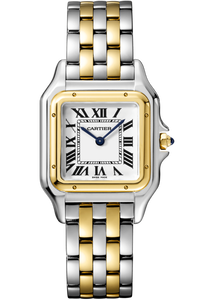 Panthère de Cartier, Yellow Gold & Steel, Medium