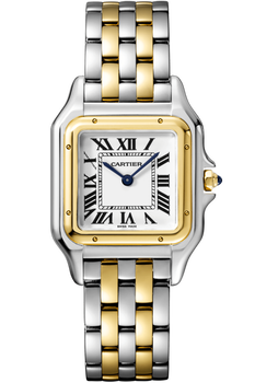 Panth&egrave;re de Cartier, Yellow Gold &amp; Steel, Medium