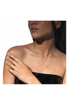 My Twin Toi &amp; Moi Ring in White Gold