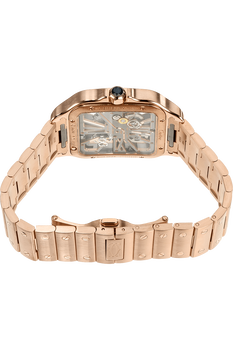 Santos Skeleton Rose Gold Manual