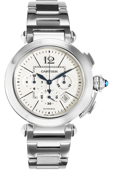 Pre Owned Cartier Pasha 42 Chronograph W31085M7