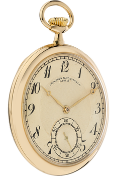 Pocket Watch Circa 1900s Yellow Gold Manual