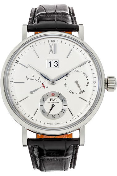 Portofino Hand-Wound Day &amp; Date Stainless Steel Manual