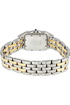 Panth&egrave;re Circa 1980s Yellow Gold and Stainless Steel Quartz