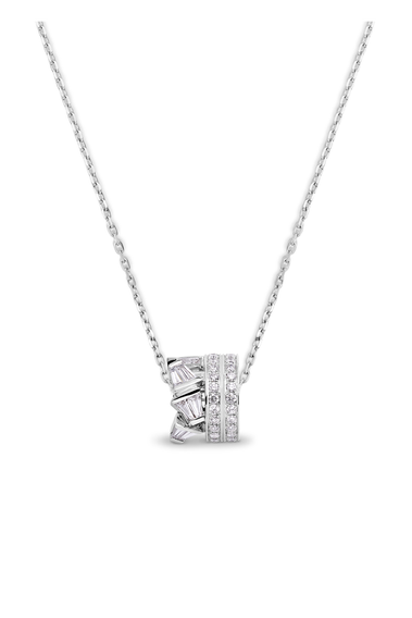 Rock Diamonds Diamond Necklace 18K White Gold Bucherer Fine Jewellery