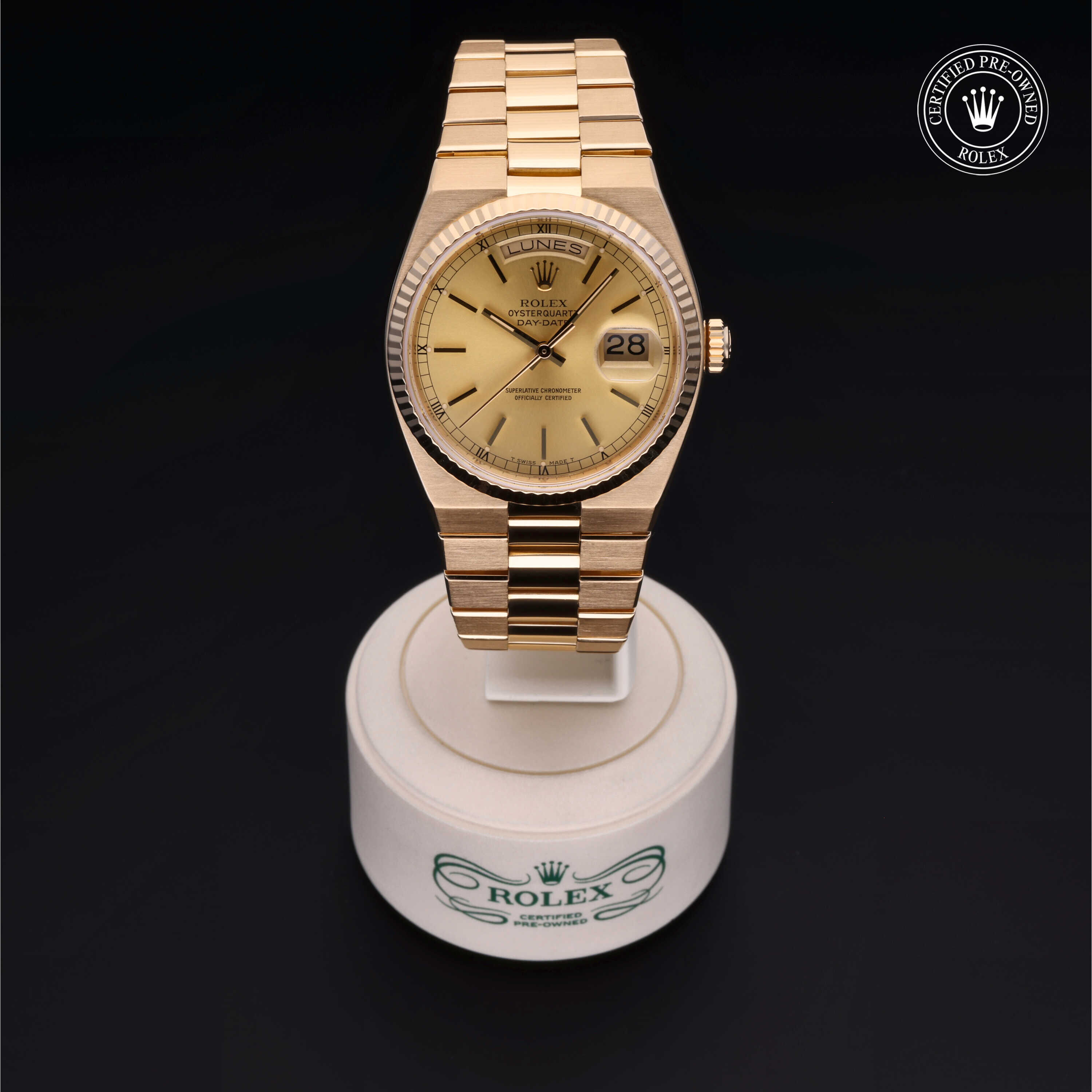 Rolex Certified Pre-Owned Day-Date Oysterquartz (19018)