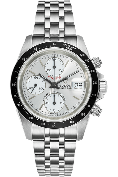 Prince Date Tiger Chronograph Stainless Steel Automatic