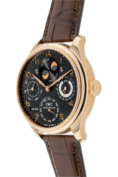 Portuguese Perpetual Calendar Rose Gold Automatic