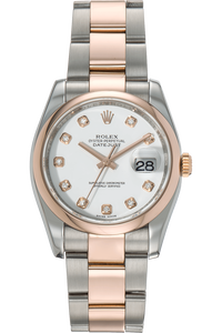 Datejust Rose Gold and Stainless Steel Automatic