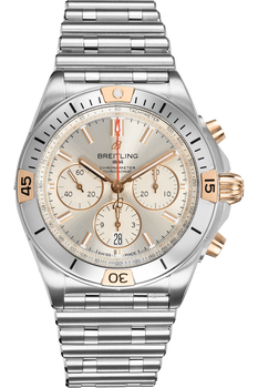 Chronomat B01 Rose Gold and Stainless Steel Automatic