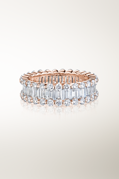 Baguette Love Ring