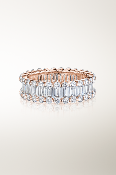 Baguette Love Ring
