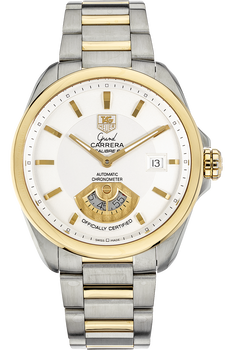 Grand Carerra Calibre 6 Yellow Gold and Stainless Steel
