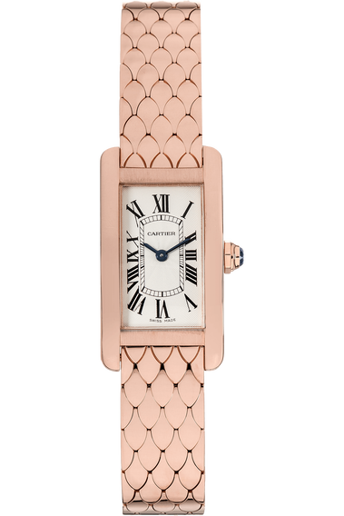 Tank Americaine Rose Gold Quartz