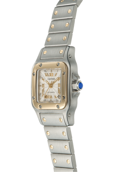 Santos Yellow Gold and Stainless Steel Automatic