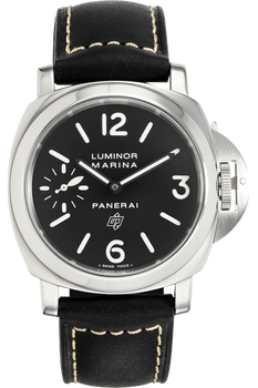 Luminor Marina Logo Stainless Steel Manual