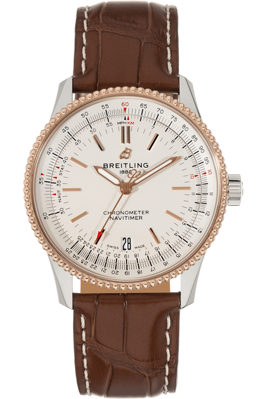 Navitimer 01 Rose Gold and Stainless Steel Automatic