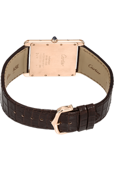 Tank Louis Cartier Rose Gold Manual