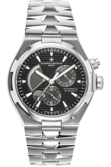 Overseas Dual Time Stainless Steel Automatic