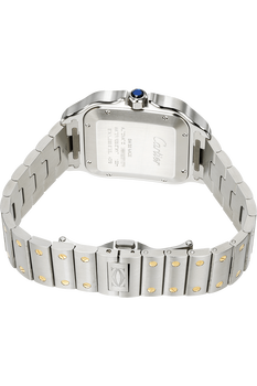 Santos Yellow Gold and Stainless Steel Automatic