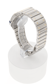 Santos Yellow Gold and Stainless Steel Automatic