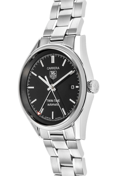 Carrera Twin Time Stainless Steel Automatic