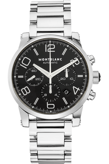 Pre Owned Montblanc Timewalker Chronograph Steel Automatic 7069