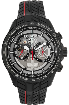 Silverstone RS Skeleton Chronograph PVD Stainless Steel Automatic