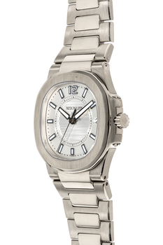 Nautilus Reference 7011 White Gold Quartz
