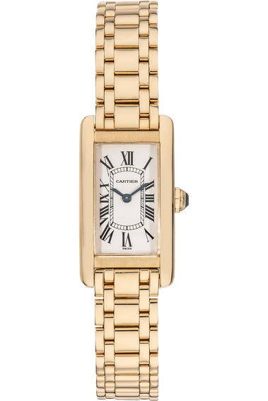 Tank Americaine Yellow Gold Quartz