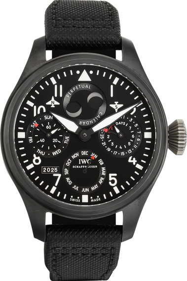 Big Pilot&#39;s Perpetual Calendar Top Gun Ceramic and Titanium Automatic