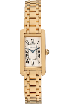 Tank Americaine Yellow Gold Quartz