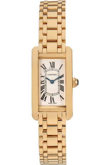 Tank Americaine Yellow Gold Quartz
