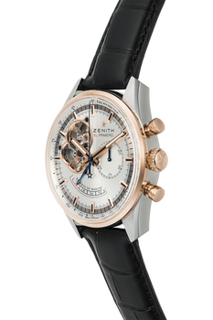 El Primero Open Power Reserve Chronograph Rose Gold and Stainless Steel Automatic