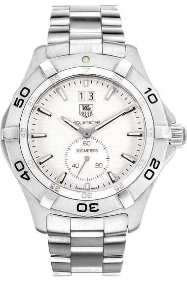 Aquaracer Grand Date Stainless Steel Quartz