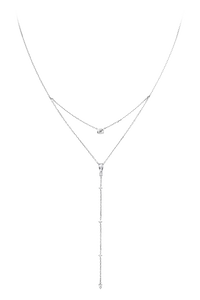 Inner Fire Y-Form Necklace