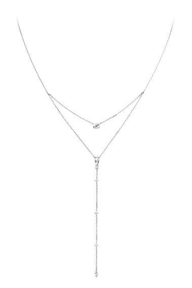 Inner Fire Y-Form Necklace
